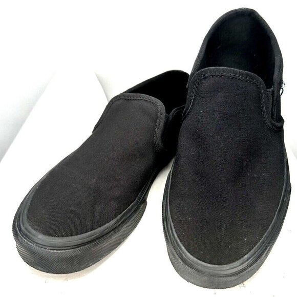 Vans Off The Wall Slip On Classic Stackform Skate Shoes Women 5 Black Low Top - Picture 1 of 11